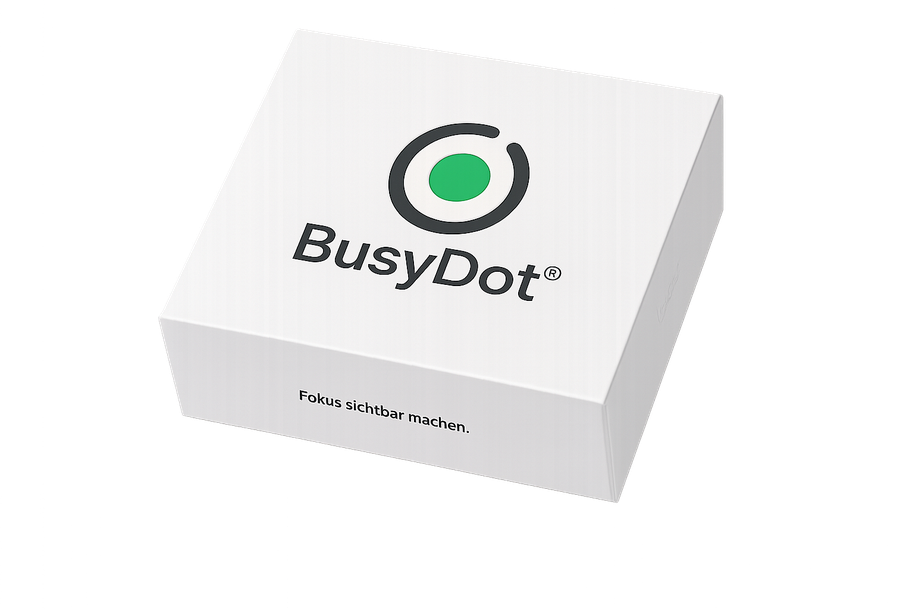 BusyDot® packaging – make focus visible.